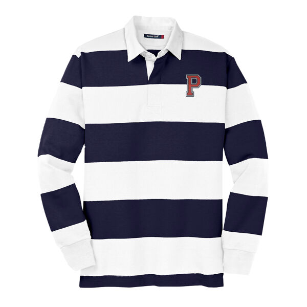 'P' Logo - Classic Long Sleeve Rugby Polo Thumbnail