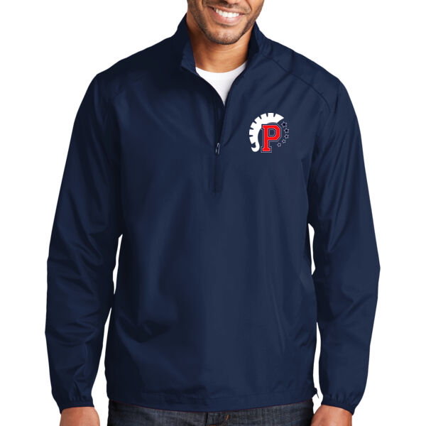 Pembroke Logo - Zephyr 1/2 Zip Pullover Thumbnail