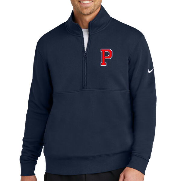'P' Logo - Club Fleece Sleeve Swoosh 1/2 Zip Thumbnail