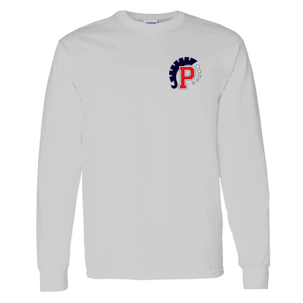 Pembroke Logo - Heavy Cotton  100% Cotton Long Sleeve T Shirt Thumbnail