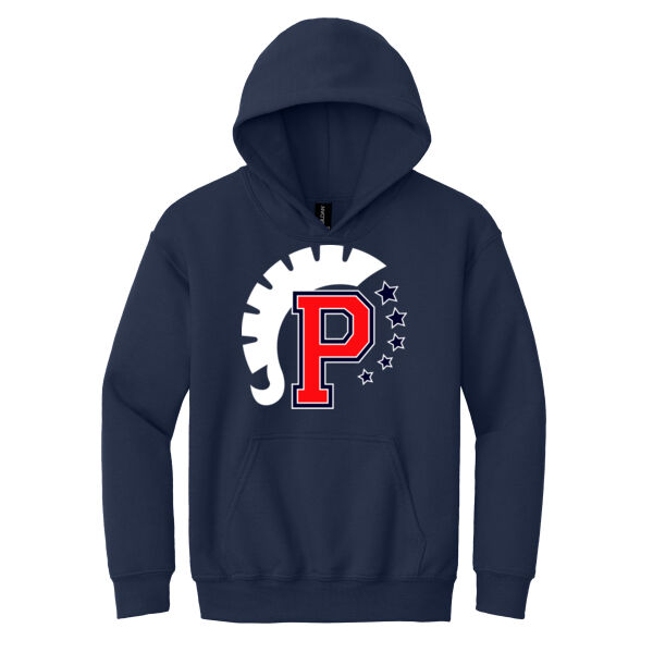 Pembroke Logo - Youth Heavy Blend™ Hooded Sweatshirt Thumbnail